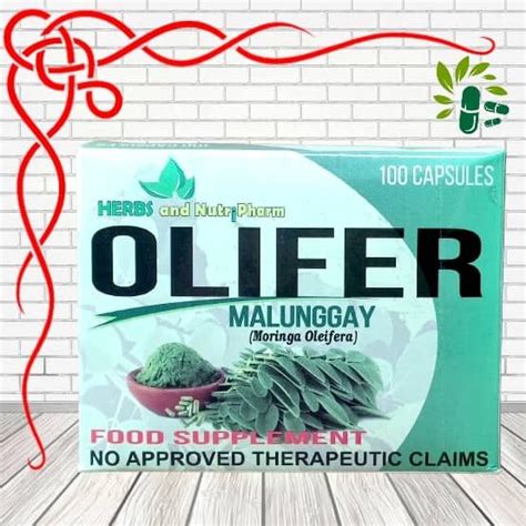 olifer malunggay capsule benefits